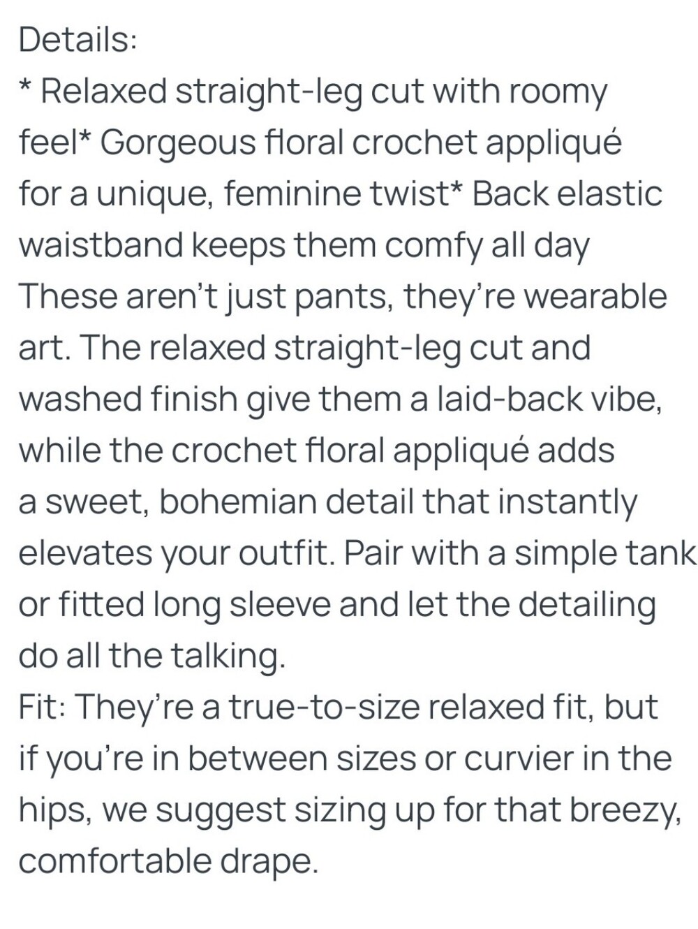 Blufish Charcoal Embroidered Straight-Leg Jeans - Picture 6 of 7